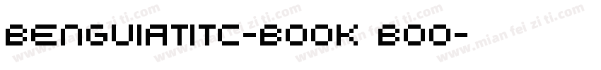 BenguiatITC-Book Boo字体转换